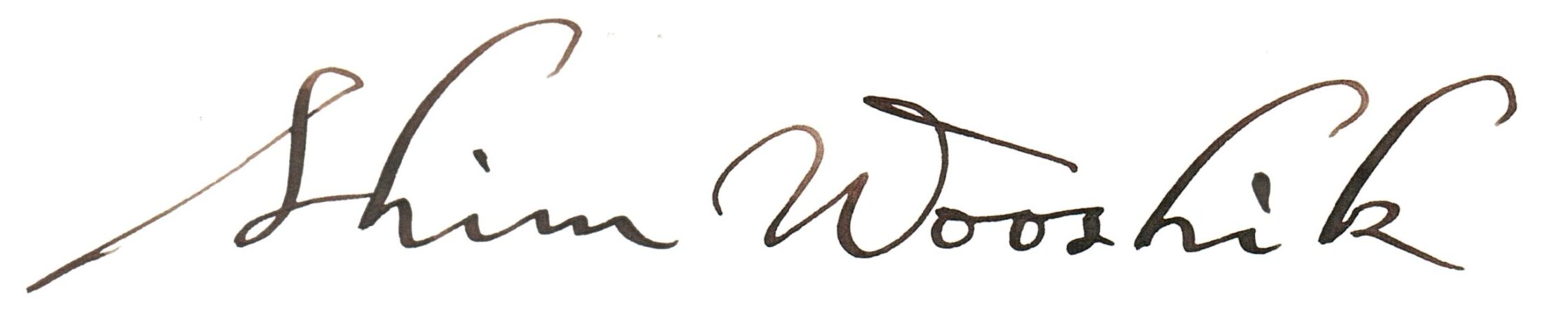 Shim Wooshik LOGO